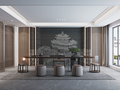 新中式茶室
