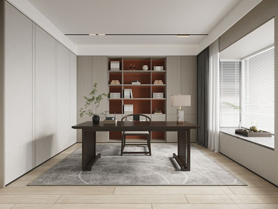 新中式书房