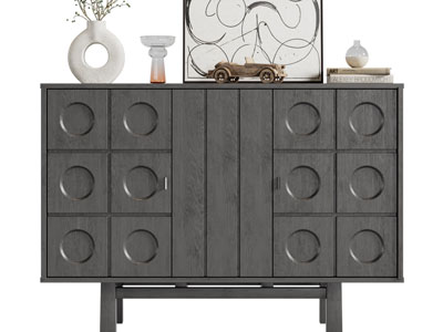 侘寂风玄关柜、边柜