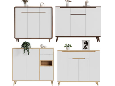 现代玄关柜、边柜