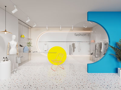 现代女装专卖店、服装店