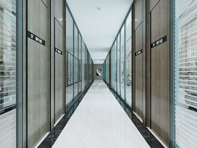 现代写字楼走廊过道