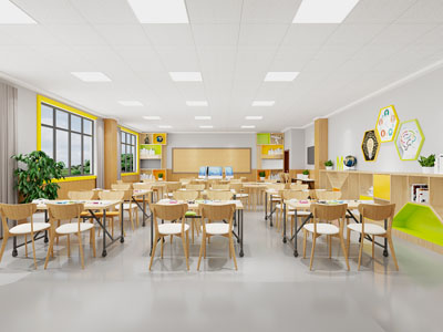 现代多功能活动教室