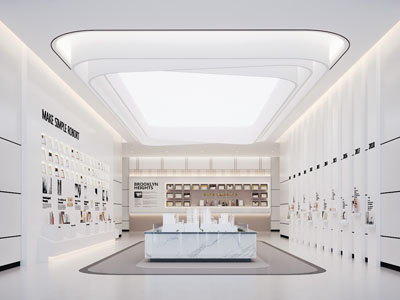 现代地产公司展厅展览