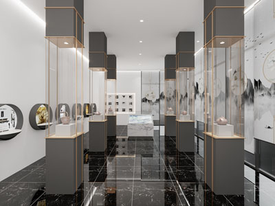 新中式陶艺展厅展览