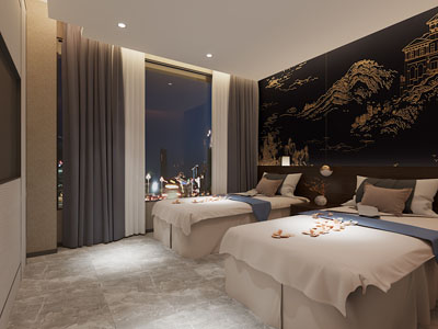 新中式酒店客房