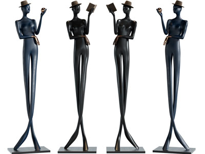 现代抽象小人雕塑雕刻