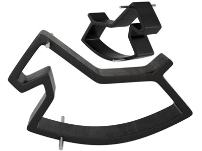 现代儿童木马玩具