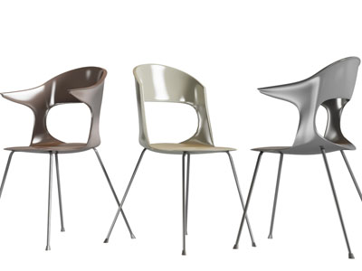 现代镂空靠背的休闲椅子