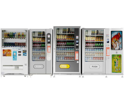 现代饮料自动售卖机3d模型 现代饮料自动售卖机