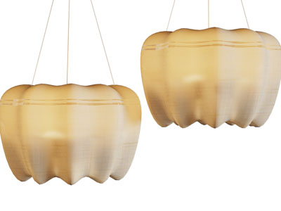 现代南瓜造的吊灯