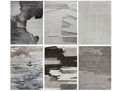 新中式长方形地毯