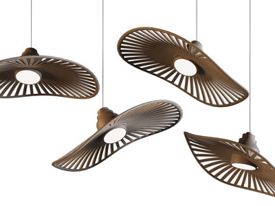 现代伞状垂线吊灯