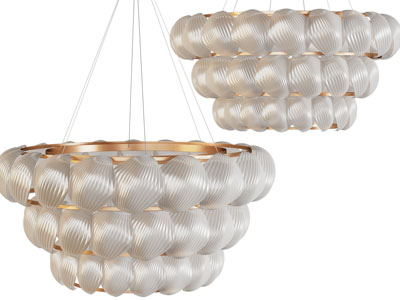 现代贝壳灯罩吊灯