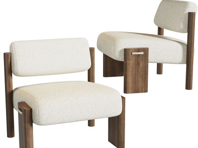 侘寂风休闲椅子