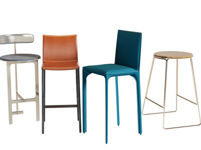 现代轻奢休闲凳子、吧椅