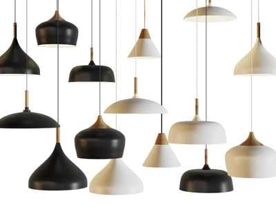 现代金属灯罩吊灯