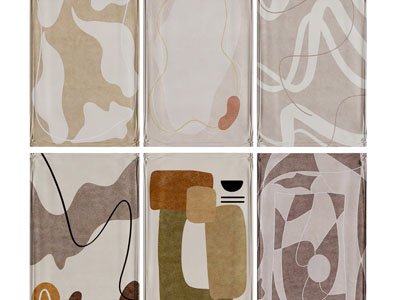 现代长方形地毯