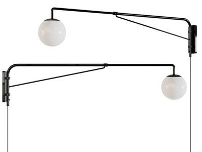 现代可转方向的壁灯