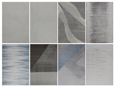 新中式长方形地毯