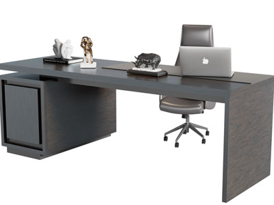 现代老板台、老板桌椅组合