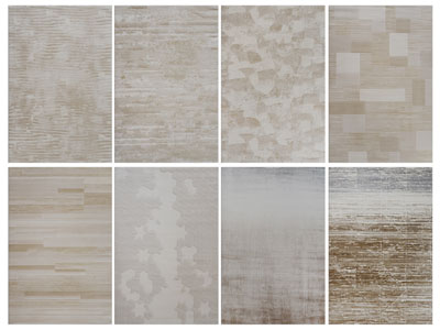 现代长方形地毯