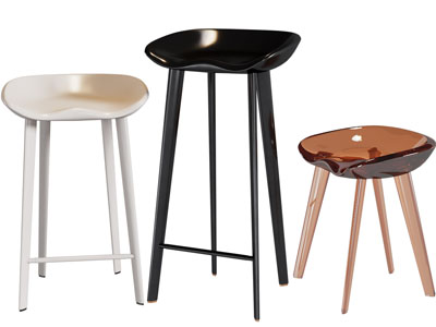 现代休闲凳子、吧凳