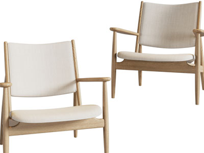 现代实木扶手椅子、休闲椅子