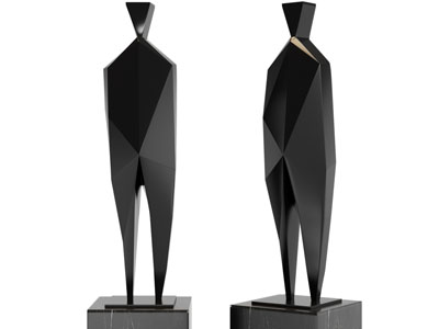 现代抽象几何雕塑雕刻