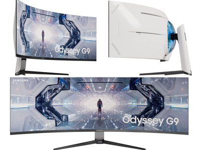 现代弧形液晶电视机