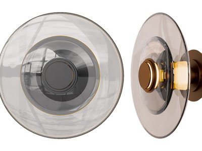 新中式玻璃灯罩壁灯