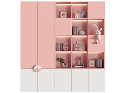 现代儿童装饰柜