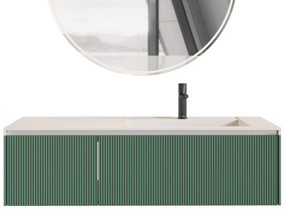 现代悬挂式洗手台、卫浴镜