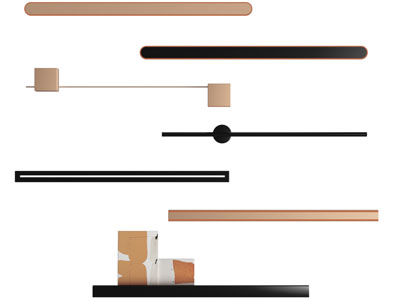 现代镜前灯、壁灯