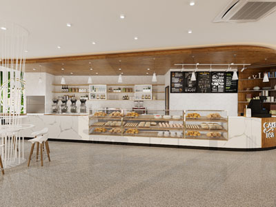 北欧烘焙甜品店