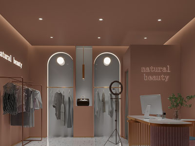 现代女装试衣间、专卖店
