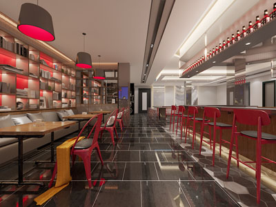 现代酒吧、咖啡厅