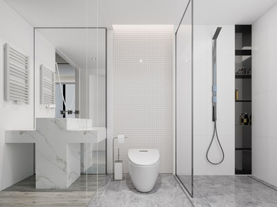 现代卫浴间、洗手间