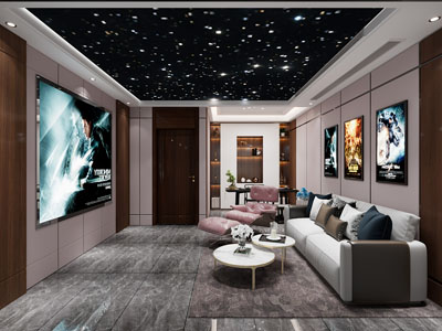 现代影音室、视听室