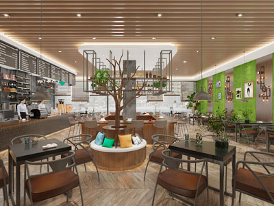 工业loft咖啡厅、咖啡馆