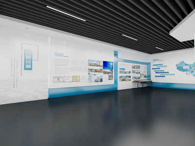 现代企业文化宣传展厅展览