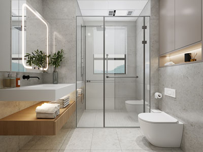 现代卫浴间、洗手间