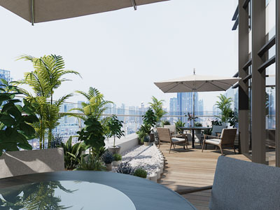 现代露台、阳台