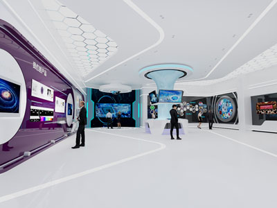 现代企业产品宣传展厅展览