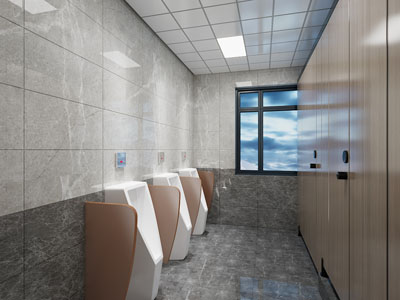 现代公共卫生间