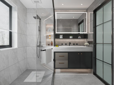 现代洗手间、卫浴间