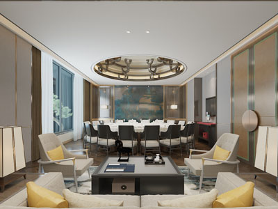 新中式酒店包厢包间