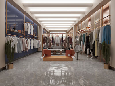 现代轻奢女装专卖店