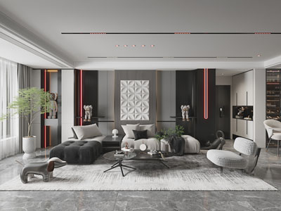 现代客厅