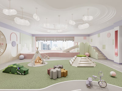 北欧儿童活动娱乐区